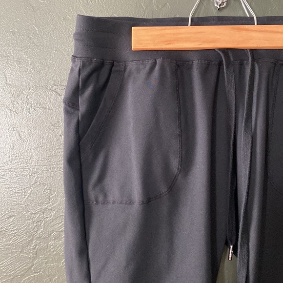 ZYIA Active Unwind Jogger Pants Sweatpants Stretch Lounge Black - Picture 5 of 13